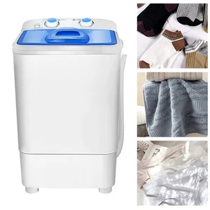 Household Large Single Bucket Portable Mini Small Washing Machine Washing And Th - Picture 1 of 12