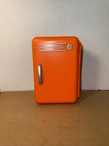 American Girl Mini Kühlschrank Orange - Bild 1 von 6