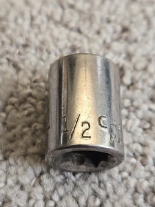 Craftsman 43003 1/2" 6pt Socket 3/8" Drive Inverted G Series USA 3549 - Picture 1 of 6