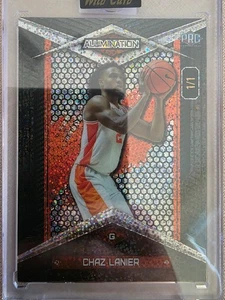 Pistones 1/1 Wild Card Alumination Chaz Lanier Black Sparkle 2024 - Imagen 1 de 2