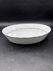 Vintage Noritake Corona ovale Gemüseschüssel 9,5" um 1964 - 1973 rosa Blumen - Bild 1 von 5
