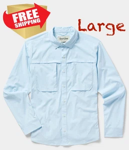 Duck Camp Shirt M's Lightweight Fishing Shirt Long Sleeve Ice Water Fishing Gear - Picture 1 of 6