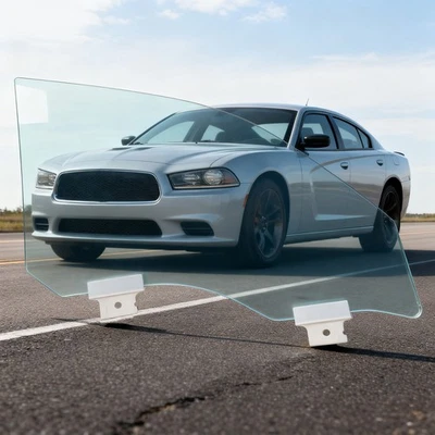 Front Door Window Glass Fits 2011-2023 Dodge Charger 4-Door Driver (Left) Side - Image 1 of 4