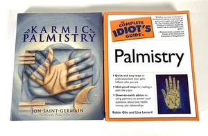 Set of 2 Palmistry Books: Answers to Money, Love, Past Lives, Soul Mates, Health - Picture 1 of 6