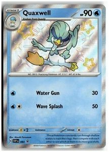 SV: Scarlet & Violet Promo Cards #083 Quaxwell A860 - Picture 1 of 2