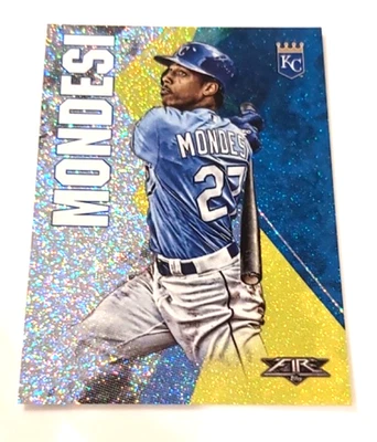 2019 Topps Fire RAUL ADALBERTO MONDESI Inferno Parallel One of One #d 1/1 Royals - Image 1 of 3