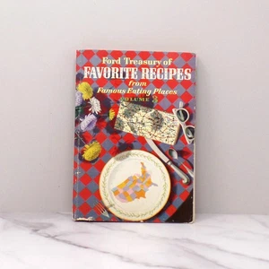 Vintage Cookbook, Ford Treas of Favorite Recipes from Famous Eating Places vol 3 - Picture 1 of 9