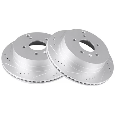 Rear Discs Brake Rotors For Chevrolet Equinox 2007-2009 & Saturn Vue 2008-2010 Foto 1 de 4