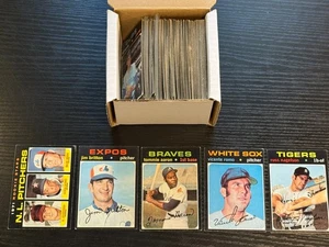 (135) 1971 Topps Baseball Cards High # Lot, all Hi Numbers, VG+, *SEWALL* - Bild 1 von 3