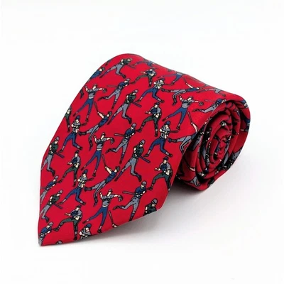 Corbata de seda vintage Bert Pulitzer edición coleccionista béisbol novedad hecha en EE. UU. Foto 1 de 4