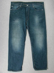 UF15421 2018 **LEVI'S** 505 JEANS PIERNA RECTA 40x30 (msr 40"x29.5") AZUL OSCURO - Imagen 1 de 6