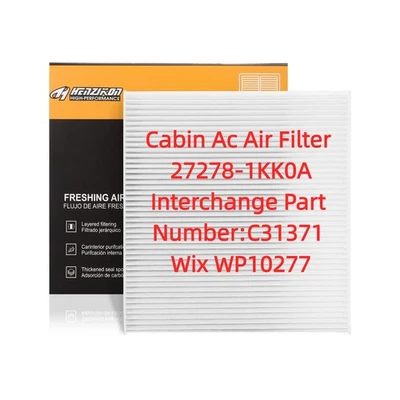 Cabin AC Air Filter For 2014-2019 Nissan Versa Versa Note 27278-1KK0A C31371🔥 - Image 1 of 4