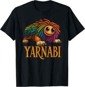 Yarnaby Funny Plush Critters | Camiseta con capucha Yarnaby sonriente para niños - Imagen 1 de 18