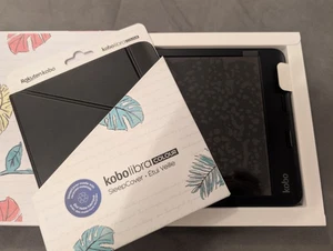 Kobo Libra Colour E-Reader 32GB Wi-Fi Nero PACCHETTO include SleepCover originale - Foto 1 di 6