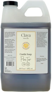 Kiefernteer Flüssigseife Kastilien - Bio Inhaltsstoffe, sanft für empfindliche Haut - Bild 1 von 1