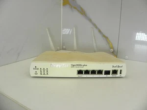 DrayTek Vigor 2830n PLUS ADSL2+ Security Firewall Gigabit Wireless N Router #999 - Afbeelding 1 van 5