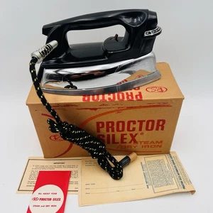 Plancha seca a vapor Proctor Silex de colección #13112 120 V 1200 W caja instrucciones de papeleo - Imagen 1 de 12
