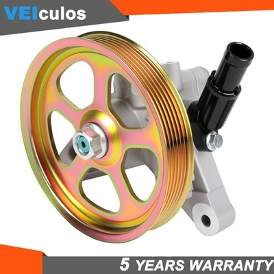 Power Steering Pump w/ Pulley For Honda Odyssey Pilot Acura MDX 2003-2013 3.5L - Изображение 1 из 4