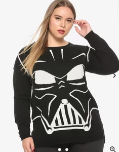 Her Universe 3X Darth Vader Star Wars Intarsia Plus Pullover - Bild 1 von 6