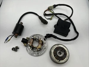 1997 95-97 KAWASAKI KX250 KX 250 CDI Ignition Black Box Stator Flywheel Coil LOT - Picture 1 of 12