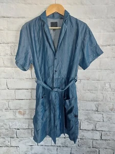 G Star Raw Blake Wrap Dress S/Slv Damen Kleid Gr. M Lyocell Kurzarm - Bild 1 von 5
