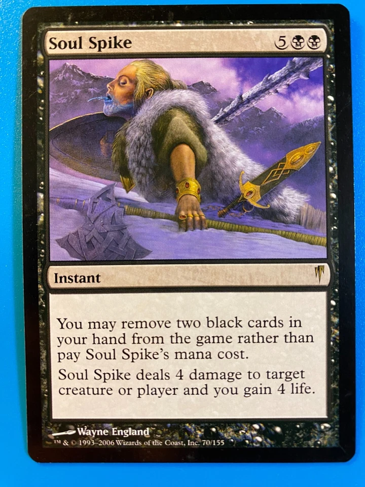 MTG 1x Soul Spike # 70 Coldsnap Modern Magic the Gathering Card x1 NM - Image 1 of 1