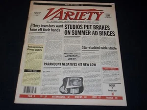 1991 JUNE 10 VARIETY MAGAZINE - HOLLYWOOD MOVIES INDUSTRY ISSUE - O 12078 - Picture 1 of 2