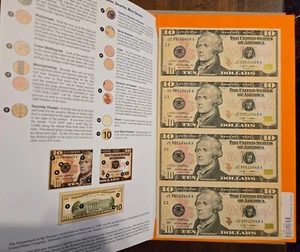 2009 series $10 Uncut Sheet Of 4 A. Hamilton direct from BEP in OGP - Picture 1 of 3