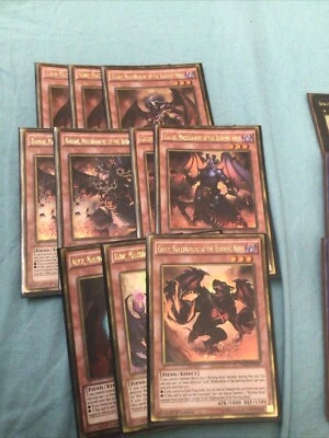 YUGIOH! HIGH RARITY BURNING ABYSS DECK CORE - Image 1 of 2