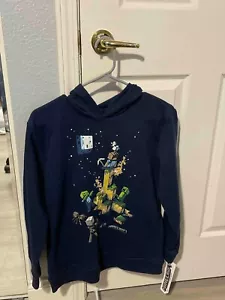 Minecraft Boys Hooded Sweatshirt, Size Youth XL Navy Blue NEW With Tags! - Picture 1 of 3
