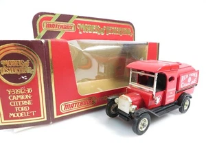 Matchbox Models of Yesteryear Y3 1912 Camion Citrene Ford T Model Red Crow#9140 - Bild 1 von 6