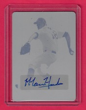 MASON HICKMAN 2016 Leaf Perfect Game National Showcase AUTO MAGENTA PLATE 1/1 BA