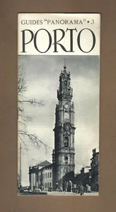 Vintage1950s Panorama Guide No. 3 PORTO Portugal Travel Booklet FRENCH VERSION - Picture 1 of 4