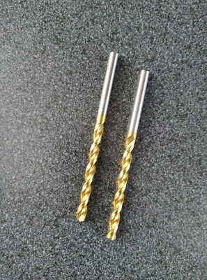 Brocas Guhring 4.800 mm X 2 brocas espirais DIN 338 HSCO - Imagem 1 de 2