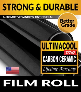 FILMVANTAGE ULTIMACOOL DUO 35% VLT 24" x 96" WINDOW TINT ROLL 60.96cm x 243.84cm - Picture 1 of 1