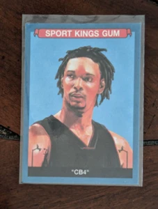 2022 Sportkings Volume 3 #108 Chris Bosh "CB4" Var Blue Border Raptors Heat HOF - Foto 1 di 1