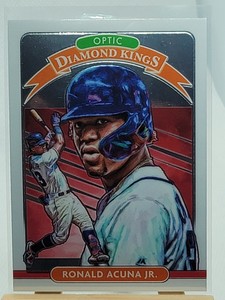 Ronald Acuna Jr 2020 Panini Donruss Optic Diamond Kings Braves 