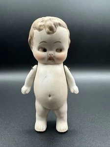 "Vintage Deutschland Biskuspuppe Hertwig and Company Boy 1920er Jahre 4,75"" - Bild 1 von 10