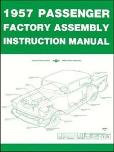 57 1957 Chevy Factory Type Assembly Manual Book Complete - Bild 1 von 1