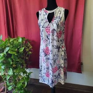 Vestido floral sin mangas para mujer Jennifer Lopez, mediano - Imagen 1 de 11