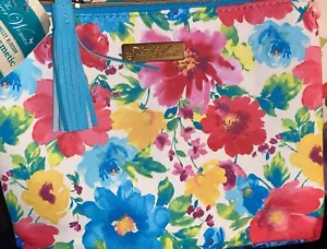 NEW The Pioneer Woman Sweet Rose Cosmetic Bag Makeup Tote Wristlet Travel Wallet - Picture 1 of 3