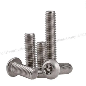 M3/M4/M5/M6/M8 304 (A2)SS Pin Manipulación Torx Seguridad Botón Cabeza Máquina Tornillo Perno - Imagen 1 de 12