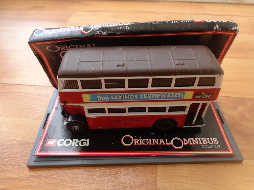 Corgi Ooc 1/76 Leyland Nutzen London Transport #10 Holzford Brücke Bus 43903 - Bild 1 von 1