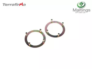 LANDROVER DEFENDER FRONT SHOCK TURRET RINGS HD TERRAFIRMA (FITS D1 89-98) TF502 - Picture 1 of 1