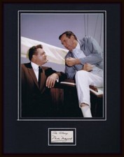 Mike Mazurki Signed Framed 11x14 Photo Display 