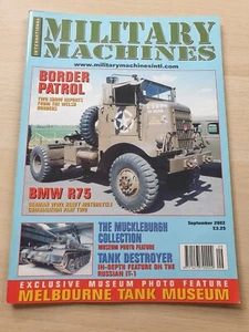 Military Machines International Magazine September 2002 BMW R75 Muckleburgh # - Picture 1 of 6