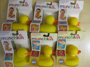 6 Munchkin White Hot Safety Bath Ducky, Duck Thermometer/toy for Baby Bath - Picture 1 of 5