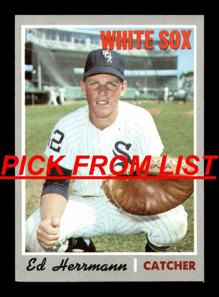 1970 Topps 271 -546 VG-EX Pick From List All PICTURED - Image 1 of 1