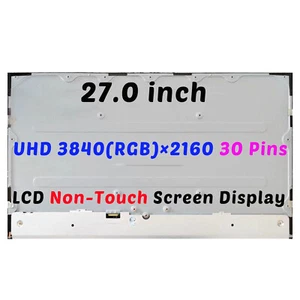 27" for Yoga 7-27ACH6 All-In-One F0G7 LCD Non-Touch Screen Display Panel UHD - Picture 1 of 3