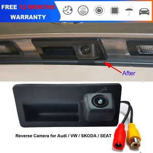 Cámara de aparcamiento de reversa HD para Audi A7 Q3 8U Q5 8R Q7 MK1 manija de arranque trasera - Imagen 1 de 10